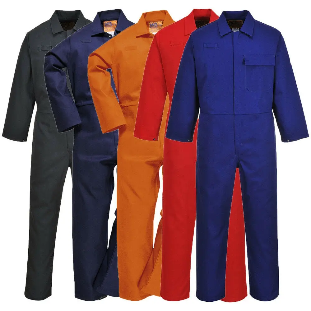 Ropa de trabajo Industrial para hombres y mujeres, uniforme de seguridad mecánico para tienda de trabajo, ropa de construcción, todos los tamaños