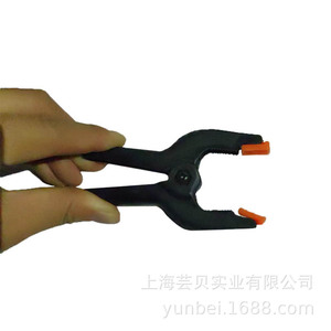 Pince à ressort en nylon en forme de A de 9 pouces, clip photo en plastique réutilisable pour le bricolage, le travail du bois et la configuration de fonds - Product Image 3