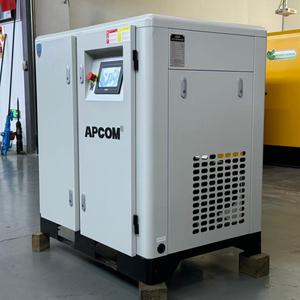 ราคาโรงงาน APCOM เครื่องอัดอากาศแบบไร้น้ำมันหล่อลื่นด้วยน้ำ  เครื่องอัดอากาศแบบสกรูสำหรับอุตสาหกรรม  เงียบ  ระดับมืออาชีพ - Product Image 3