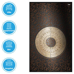 <span class=keywords><strong>Puerta</strong></span> de Seguridad de Acero de Lujo JLS-008, Aislante <span class=keywords><strong>del</strong></span> <span class=keywords><strong>Sol</strong></span> y <span class=keywords><strong>del</strong></span> Sonido, Antirrobo, Antioxidante, Estilo Moderno/Clásico para Entrada de Villa/<span class=keywords><strong>Hotel</strong></span> - Product Image 1