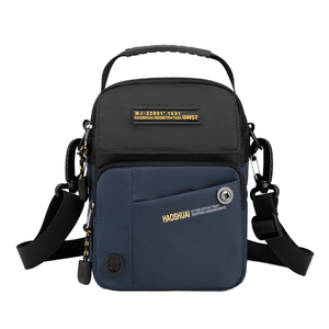 Sac banane homme slim et tendance, nouveau style, sac messager extérieur étanche en nylon avec fermeture éclair, toutes saisons - Product Image 1