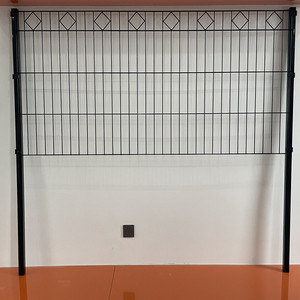 Clôture à double fil soudé / Clôture à double fil horizontal soudé / Clôture à double fil horizontal soudé / Panneaux de sécurité en treillis métallique à double fil - Product Image 3