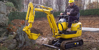Bon état bon marché KOMATSU PC09-1 d'occasion Nouveau Mini Pelle Digger Bagger Crawler Mini Pelles hydrauliques à vendre