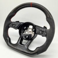 Volante de Fibra de Carbono al por Mayor para Audi A3 A4 A5 A6 A7 A8 Q3 Q5 Q7 Q8 TT R8 RS3 RS4 RS5 RS6 S3 S4 S5 S6 S7