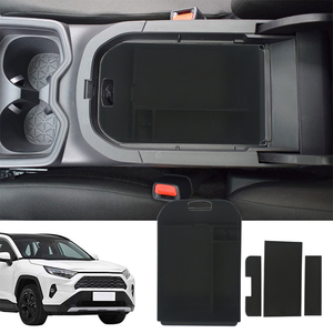 Accessoires d'intérieur ABS automobile OEM <span class=keywords><strong>pour</strong></span> Toyota 2020 RAV4 décoration de boîte de rangement <span class=keywords><strong>centrale</strong></span> - Product Image 2