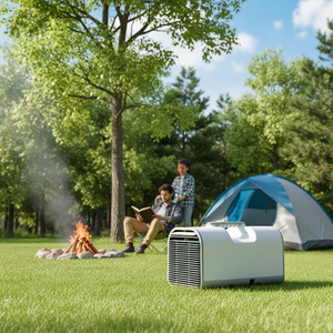 Aire Acondicionado Portátil Comercial para Exteriores de 5500 BTU, Eficiente Energéticamente, de Plástico, para Enfriamiento/Calefacción de Carpas, para Uso en Hoteles - Product Image 5