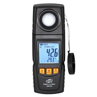 GM1020 Luxmètre numérique de haute précision 0,1 LUX Photomètre 0,1 Bande passante spectrale Fonctionnement -20~+60 pour faible luminosité