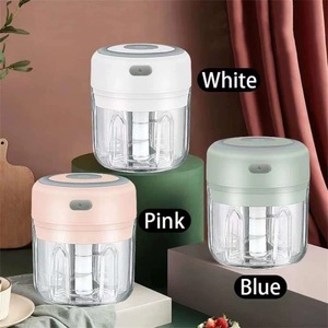 Wireless Electric Garlic Chopper – 250ml <b>Mini</b> Food Processor, Multifunctional Meat <b>Grinder</b> & Baby Food Maker, USB Rechargeable P - Product Image 2