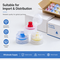 Bouchon à bec verseur en plastique personnalisé OEM/ODM de qualité alimentaire avec valve en silicone anti-fuite pour jus et boissons – Vente en gros