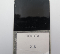 Haute Solide Haute Brillance Bonne Couverture Revêtement Automatique 1K Basecoat Peinture Automobile Graphite Noir Tinter pour la Finition De Voiture