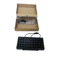 Precio de fábrica, Mini teclado de cajero POS programable de 40 teclas con lector de tarjetas magnéticas KB40 para sistema POS