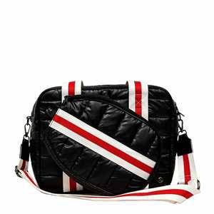 Bolsa de Raqueta de Bádminton y Pickleball Personalizada Blanca de Lujo para Mujer, Mochila de Tenis Acolchada - Product Image 4