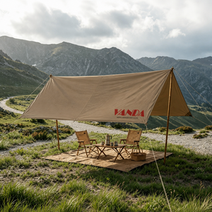Bâche professionnelle 4x3m, 3000mm, imperméable, enduite PU, ultra-légère, avec coutures thermosoudées et renforts aux coins - Product Image 1