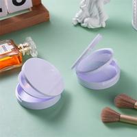 Nouvelle boîte à cils magnétiques 2024, simple, double, triple, quadruple couche, blanche, cosmétique Quantum, ronde