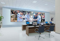 Panneau mural vidéo LCD à succès, 49, 55, 65 pouces, garantie 3 ans, livraison rapide, support de montage hydraulique pour salle de conférence