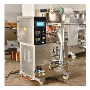 Machine d'emballage verticale multifonction automatique pour sachets de yaourt, miel, sel et liquides - Product Image 2