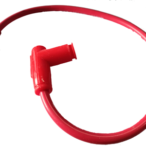 Bộ Dây Dẫn Bắn Kép 8.8Mm Màu Đỏ Nắp Bugi Xe Máy Cho Yamaha Honda Suzuki Thông Dụng - Product Image 5