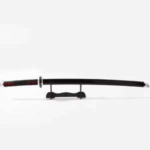 <span class=keywords><strong>Katana</strong></span> LED de 39.72 pulgadas con luz, recargable, no afilada, accesorio de cosplay con funda negra para exhibición - Product Image 3