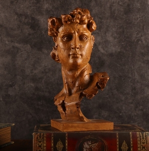 Réplica <span class=keywords><strong>de</strong></span> la Estatua <span class=keywords><strong>de</strong></span> Resina del David <span class=keywords><strong>de</strong></span> Miguel Ángel - Adornos Creativos <span class=keywords><strong>de</strong></span> Resina y Yeso para la Cabeza, Escultura Nórdica Artística, Figura <span class=keywords><strong>de</strong></span> Medio Rostro del David - Product Image 6