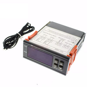 थर्मोस्टेट STC-1000 एक्वेरियम हैचिंग समुद्री भोजन मशीन इलेक्ट्रॉनिक डिजिटल डिस्प्ले माइक्रोकंप्यूटर तापमान नियंत्रक स्विच - Product Image 2