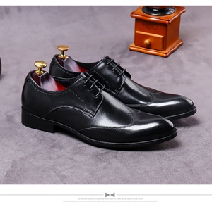 Zapatos de Negocios para Hombre, Impermeables, de Cuero Genuino, Cierre sin Cordones, para Oficina, Carrera, Todas las Temporadas, Ligeros, Antideslizantes, Florales - Product Image 2