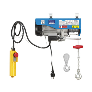 Polipasto eléctrico de cadena Fervi 0602 para uso industrial, capacidad de 200-400kg - Product Image 1