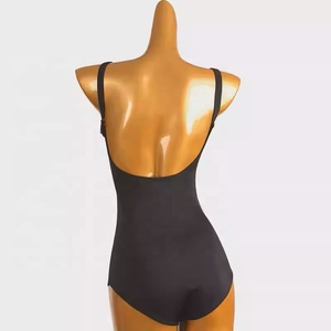 Vestido de baile latino de una pieza para mujer, traje de baile de escenario, seda elástica/algodón, talla adulta S114 - Product Image 2