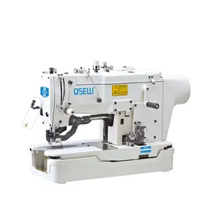 QS-783D direct drive flat head key hole knitting straight eyelet button holing industrial sewing machine