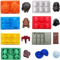 Moule à chocolat en Silicone anti-adhésif, 8 ensembles, réutilisable, Star Death War, Ice Cube