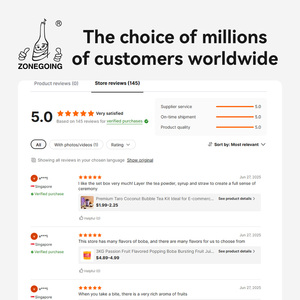 Perles de boba éclatantes <span class=keywords><strong>au</strong></span> goût de <span class=keywords><strong>caramel</strong></span>, 3 kg, à forte teneur en jus et texture éclatante, prêtes à l'emploi pour les smoothies et les bubble tea - Product Image 6