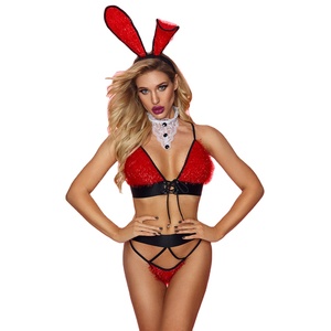 High Quality Bing Bunny Sexy Lingerie Bikini Set Temptation Sexy Christmas Costume