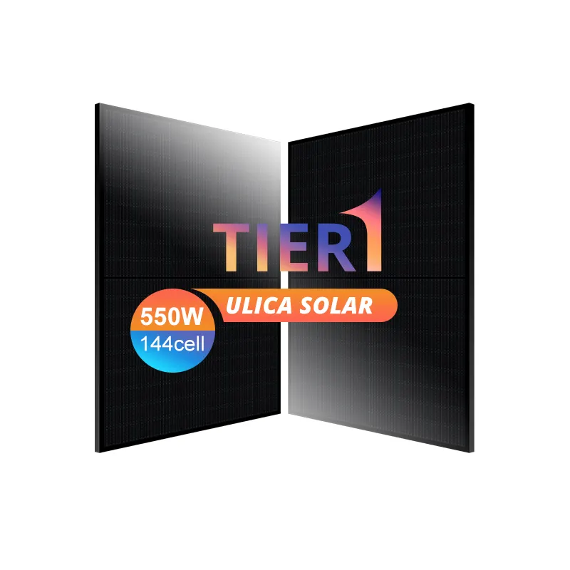 נוף מכירה חמה TIER 1 יצרני פאנלים סולאריים אט מונו pv מודול 560 וולט פאנל תא סולארי חצי פאנל
