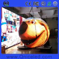 Nueva llegada interior publicidad al aire libre redondo LED Video Ball esférico Flexible módulo LED globo pantalla 3D esfera LED pantalla