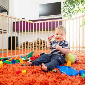 <span class=keywords><strong>Parc</strong></span> pour <span class=keywords><strong>bébé</strong></span> <span class=keywords><strong>pliable</strong></span> en <span class=keywords><strong>bois</strong></span>, barrière de sécurité réglable, design moderne pour la maison, l'école, le <span class=keywords><strong>parc</strong></span>, la salle à manger, pour bébés et tout-petits - Product Image 3