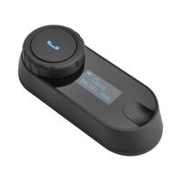 Casque FreedConn T COM SC, intercom moto pour 3 motards, écran LCD, haut-parleur, interphone pour casque de moto