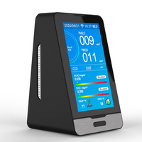 Compteur de particules de poussière avec capteur infrarouge, analyseur de gaz, détecteur de CO2, compteur de CO2 400-5000 ppm, avec application Tuya Wifi