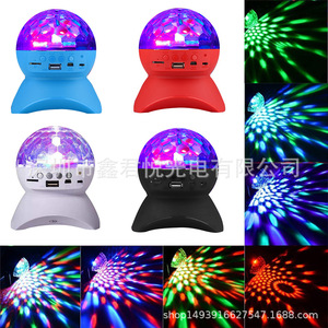 LED Magic Ball <b>Speaker</b> Light <b>USB</b> Music Stage Lamp Night Light - Product Image 5