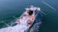 Maison flottante luxueuse en aluminium, maison mobile modulaire, mini-maison préfabriquée, hôtel flottant, yacht solaire, design de bateau à moteur hors-bord, maison-bateau