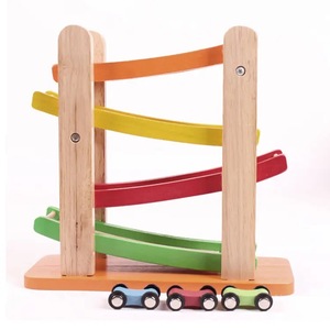 Vente en gros Cadeau d'apprentissage éducatif Montessori pour enfants <span class=keywords><strong>Jeu</strong></span> <span class=keywords><strong>de</strong></span> piste <span class=keywords><strong>de</strong></span> <span class=keywords><strong>course</strong></span> en bois Jouet <span class=keywords><strong>de</strong></span> piste en bois personnalisé Tour coulissante - Product Image 6