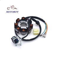 Stator d'allumage OEM magnéto 5 fils AC 8 pôles bobine pour Honda CG125 & 150-8 125 & 150cc moteur Scooter cyclomoteur ATV Dune Buggy Go Kart