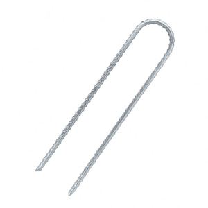 Estacas de Acero Aleado en Forma de U para Tiendas de Campaña, 24 Unidades, 3/8 Pulgadas de Diámetro, Paquete de 8, Resistentes al Viento Fuerte, Anclaje de Suelo de Alta Resistencia para Camping al Aire Libre - Product Image 3