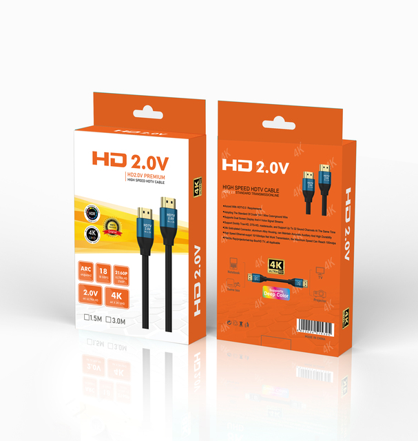 SIPU High Speed 1.5m HD HDMI to HDMI 4K Coaxial Cable Good Price Microphone Camera Computer Monitor HDTV Projector Applications