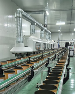 Boîte en fer blanc ronde vide personnalisable avec couvercle à anneau facile à ouvrir pour produits chimiques industriels, laquée et sérigraphiée Jinko - Product Image 2