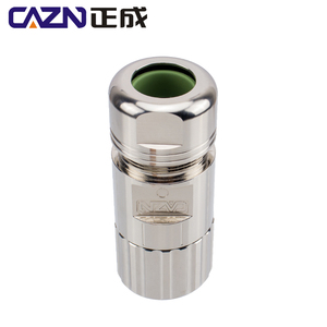 6pin 8Pin cắm nữ M40 P loạt kết nối ổ đĩa nặng và kết nối uốn kim loại công suất cao - Product Image 6