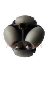 Garantierte Qualität Transfer förder plattform Gummi rad Omni direktion ales Rad Verschleiß feste <span class=keywords><strong>Mecanum</strong></span>-Räder - Product Image 2