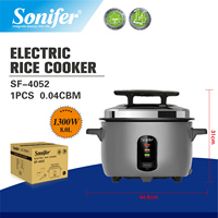 Sonifer Cuiseur à riz SF-4052 grande capacité Fonctionnement simple Garder au chaud Maison Marmite intelligente