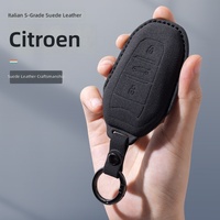 Étui à clés en daim style ethnique Citron C-Elyse pour C3/C5/X/C4/L/C5 Aircross/C6 avec boucle, fabriqué en Chine