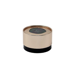 <b>Biodegradable</b> Customized Gold Cardpaper Sleeve Round Can Packaging Cosmetics Skincare Cream Kraft Paper Box with Embossing - Product Image 1