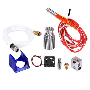 Ensemble de buse d'extrudeuse pour imprimante 3D V6 Hotend avec chauffage et thermistance compatible avec Ender 3 / CR-10 / Anet / <span class=keywords><strong>Prusa</strong></span> i3 - Product Image 3