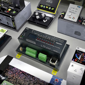 Kincony ชุดคิทยูนิเวอร์ซัลสำหรับ8CH คอนโทรลเลอร์สำหรับบ้านอัจฉริยะ <span class=keywords><strong>ESP32</strong></span>-S3 B8รีเลย์หน้าจอ OLED ดีไซน์ตัวเลื่อนแสดงความละเอียดในตัวมีแฟลชในตัว - Product Image 4